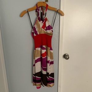Bebe halter top summer dress